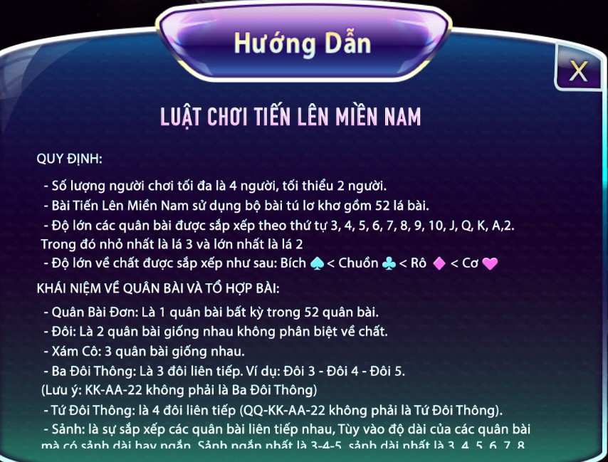 Luật chơi cơ bản